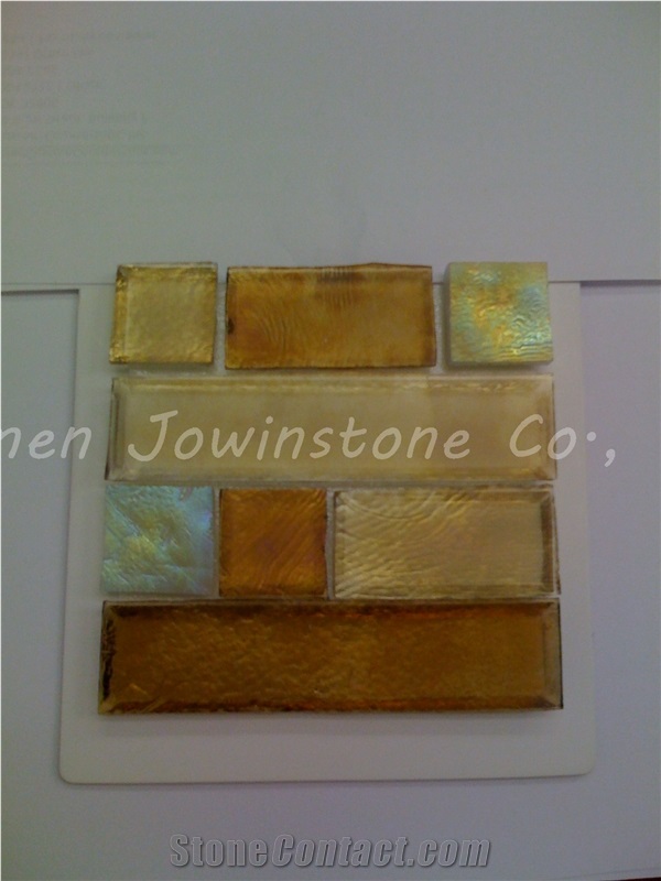 Polished Multicolor Glass Mosaic for Wall,Etc.