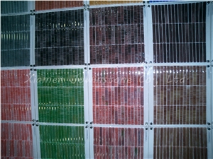 Polished Multicolor Glass Mosaic for Wall,Etc.