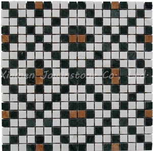 Polished Natural Stone Mosaic for Wall,Flooring,Etc