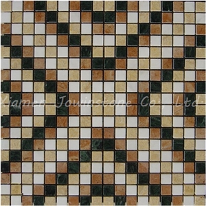 Polished Natural Stone Mosaic for Wall,Flooring,Etc