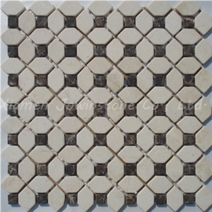 Polished Natural Stone Mosaic for Wall,Flooring,Etc