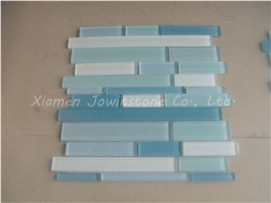 Polished Rectangle Glass Mosaic for Wall,Floor,Etc.