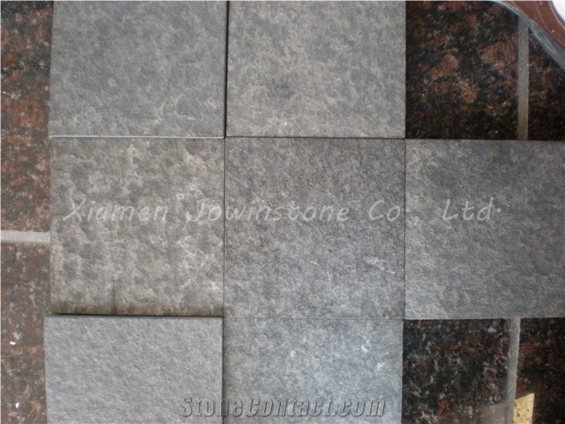 Sandblasted Chinese Black Basalt/Chinese Mongolia Black Granite/Basalt for Wall, Flooring