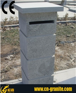 China Blue Limestone Mailbox,Chinese Garden Lanterns,China Natural Garden Trash Can