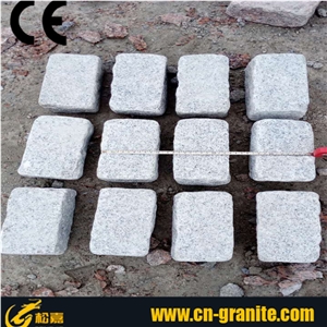 G682 Rusty Granite Cube Stone,China Yellow Granite Stone ,10*10*10cm Stone Cobbles,Exrerior Paving Stone,Floor Paving Stone,Natural Granite Cobble Stone,Stone Cobble for Landscaping,Walkway Pavers