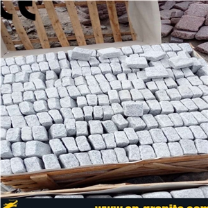 Landscaping Stone,Cheap Granite G603,Cube Stone,Flooring Cover,Granite Cobble Stone, Light Grey Granite Stone,Cobble Block,G603 Cobble for Garden, Grey Color Cobble Stone,Outdoor Flooring Covering,