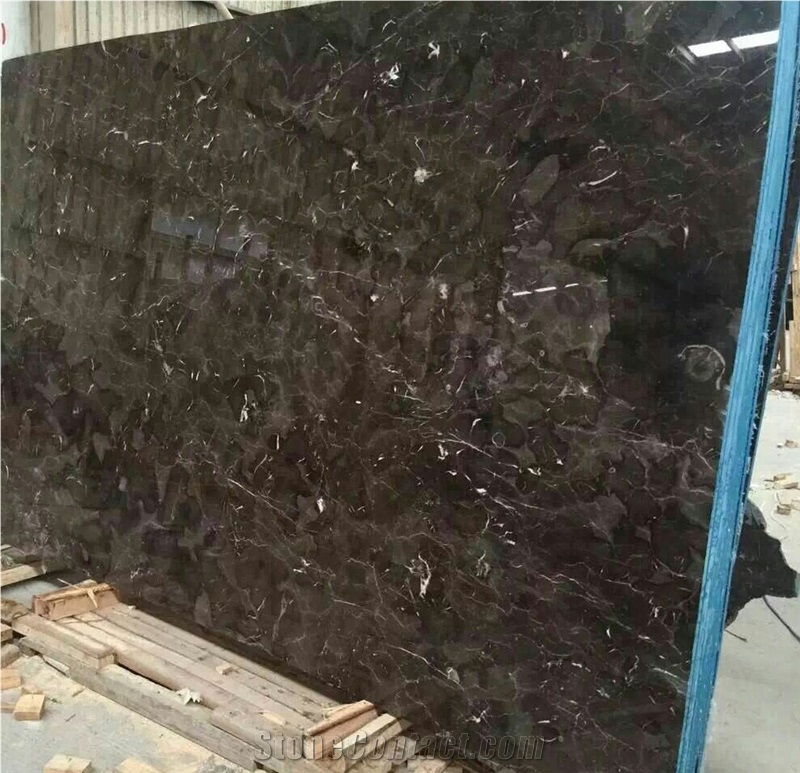 Chinese Dark Emperador Marble Tiles & Slabs