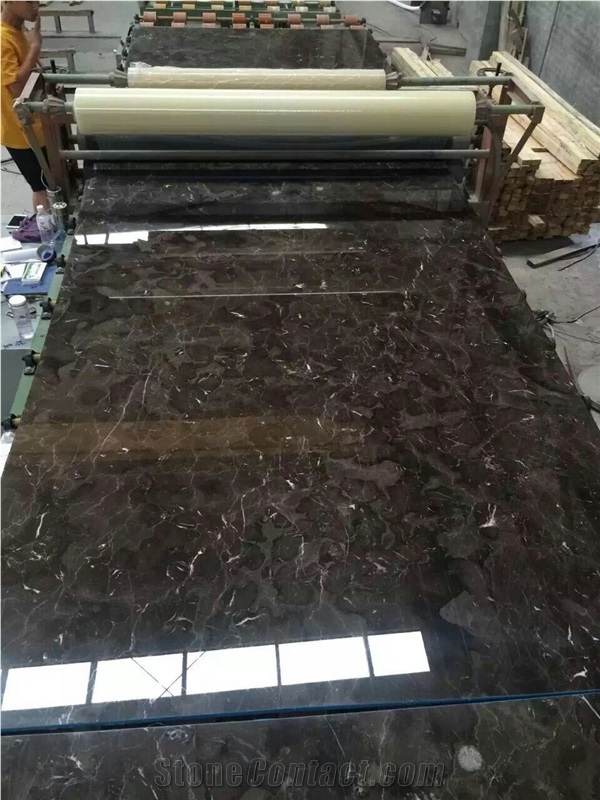 Chinese Dark Emperador Marble Tiles & Slabs