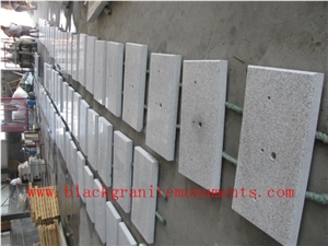 China Imperial Gray Honed Granite Tombstone Base & Subbase Uk Style, Grey Granite Tombstone&Granite Headstone&Granite Monument