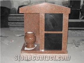 Imperial Red Granite 2 Niche Columabrium
