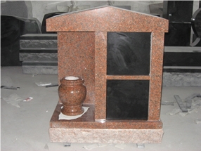 Imperial Red Granite 2 Niche Columabrium