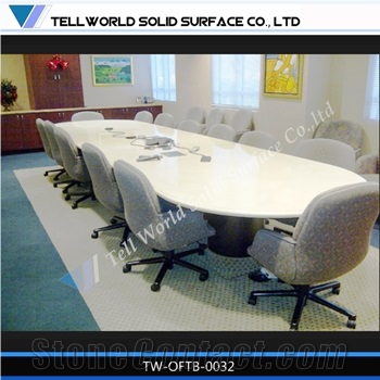 Factory Direct Supply Acrylic Solid Surface Reception Desk