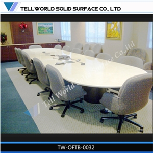Factory Direct Supply Acrylic Solid Surface Reception Desk