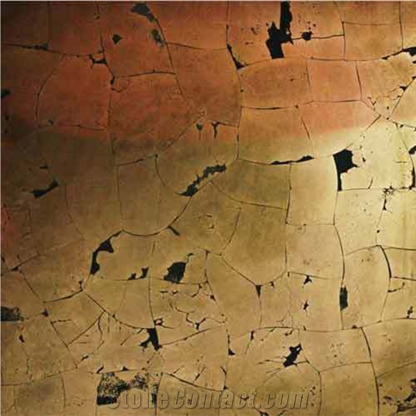 Golden Pyrite Stone Tiles & Slabs, Yellow Semiprecious Stone Tiles & Slabs