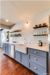 A Polished Product Of Engineered Corian Stone Slab Standard Sizes 126 *63 and 118 *55 Easy-To-Clean and Resistant to Stains,Heat and Scratches Kitchen Countertop