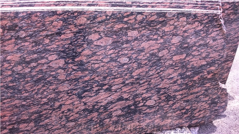 Dazzle Brown, Dark Brown Polished Granite Tiles & Slabs, Floor Covering Tiles, Walling Tiles