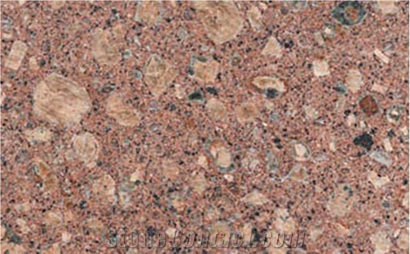 COPPER SILK granite tiles & slabs, pink granite polished granite floor covering tiles, walling tiles 
