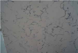 Carrara White Engineered Quartz Stone Slabs,White Quartz Stone Slabs