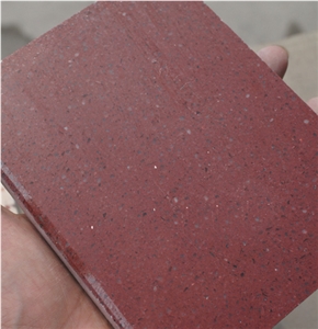 Crystal Red Artificial Stone Slab Crystal Red Artificial Stone Slab