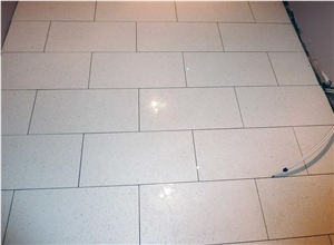 Crystal White Quartz Stone Tile & Slab for Flooring Engineered Stone Crystal White Quartz Stone Tile & Slab for Flooring Engineered Stone
