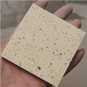 Crystal Yellow Artificial Stone Tile