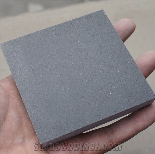 Dark Grey Artificial Granite Stone Tile and Slab