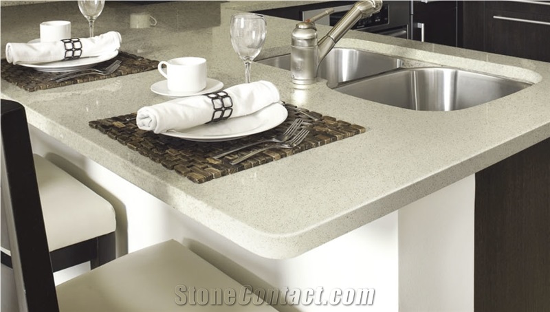 Hmqc04 Quartz Stone Kitchen Island Tops