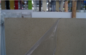 Light Grey Quartz Stone Slab,Grey Quartz Stone ,Cryatsl Quartz Stone Slab