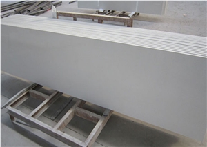 Pure White Quartz Stone Countertop,Kitchen Island