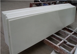Pure White Quartz Stone Countertop,Kitchen Island