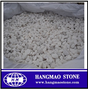 Wholesale Snow White Pebble Stone