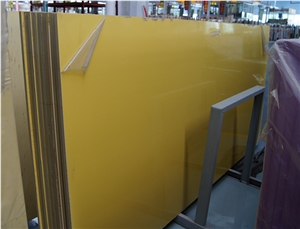 Yellow Quartz Stone Slab/Engineered Stone
