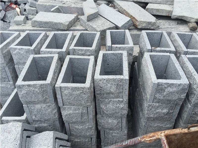 Wall Mushroom Corner Stone,G603 Granite Corner Stone