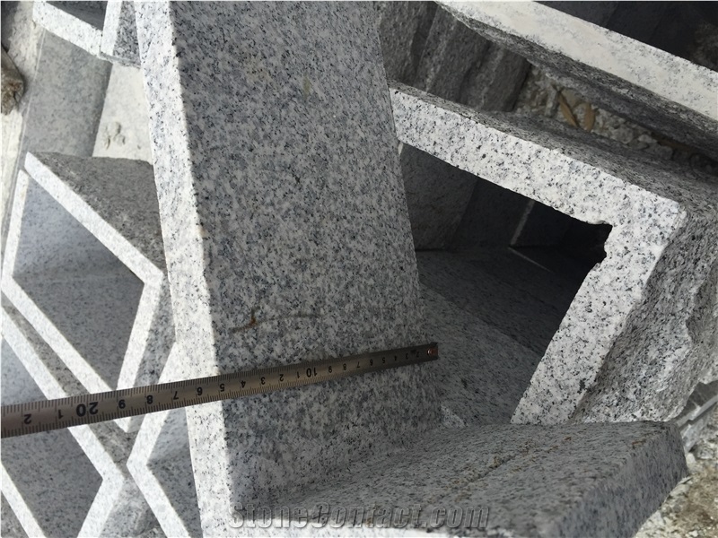 Wall Mushroom Corner Stone,G603 Granite Corner Stone