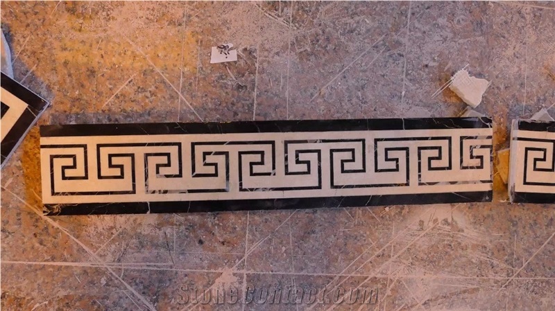Waterjet Marble Border,Waterjet Pattern Border Lines /Molding