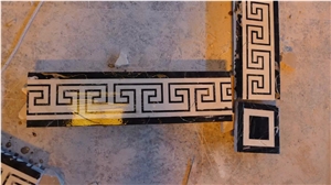 Waterjet Marble Border,Waterjet Pattern Border Lines /Molding