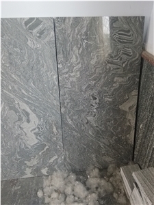 Black Granite With White Veins Water Wave Vein Granite Tiles