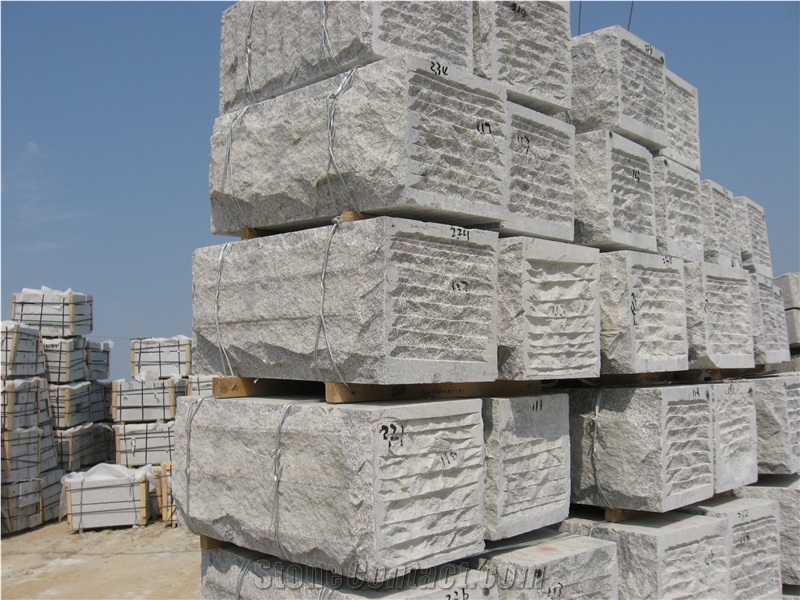 G341 Wall Granite Mushroom Stone Wall Stone, Garden Edging Blocks,Facades