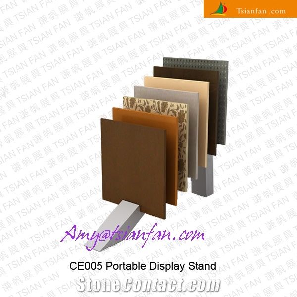 Ce005 Portable Tile Display Rack