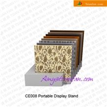Ce008portable Tile Display Rack