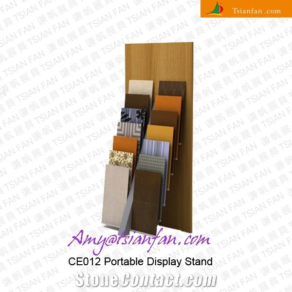 Cece012portable Tile Display Rack