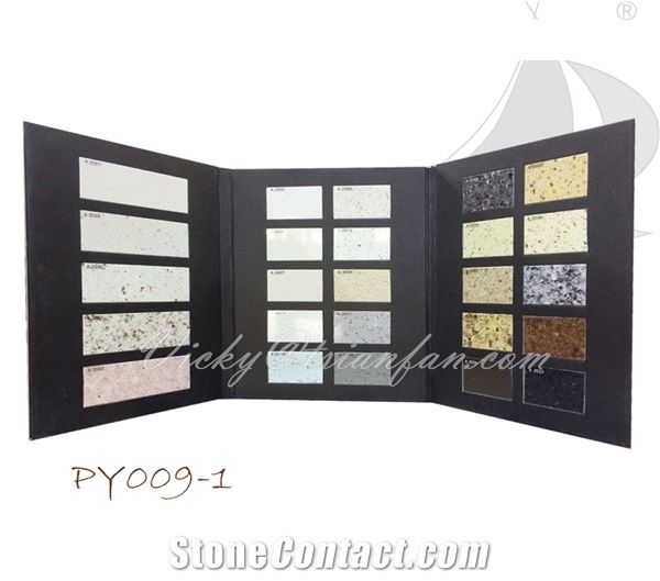 Multipage Book Style Floor Tile Stone Sample Brochure