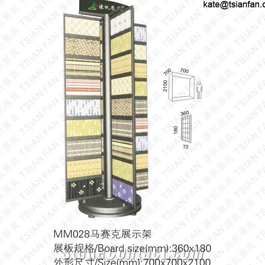 New Design Mosaic Display Stamosaic Display Rack