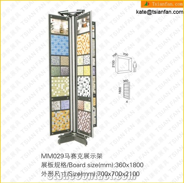 New Design Mosaic Display Stamosaic Display Rack