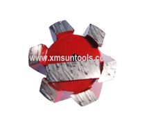 Cnc Finger Bit with Botton Segment, Cnc Bit 7segment Type,Cnc Grooving Tools