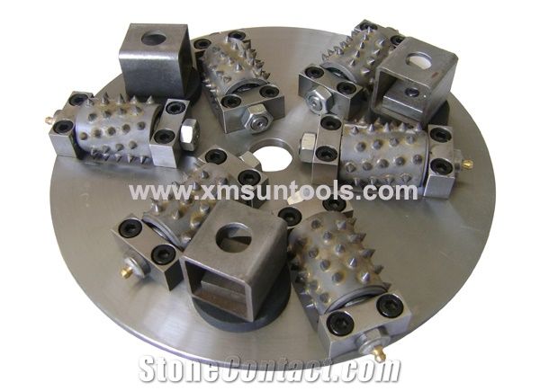 D300 New Design Bush Hammer Plate for Granite Marble Surface Polishing, Diamond Bush Hammer Tools