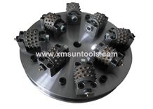 D400 Bush Hammer for Granite Surface Polishing, Diamond Bush Hammer Plate,Bush Hammer Tools