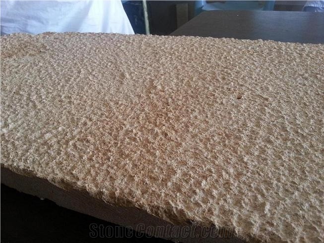 Golden Camel Bushhammred Marble Slabs & Tiles, Indus Gold Marble Slabs N Tiles