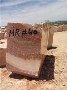 Multired Onyx Blocks