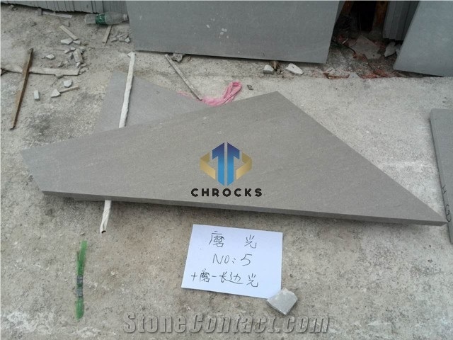 Cinderella Grey Marble Step, Grey Marble Staircase, Milano Grey Marble Corner Step,Natural Marble Interior Steps